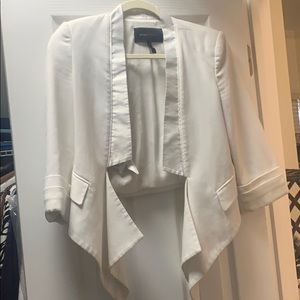 Off White BCBG Cropped Blazer